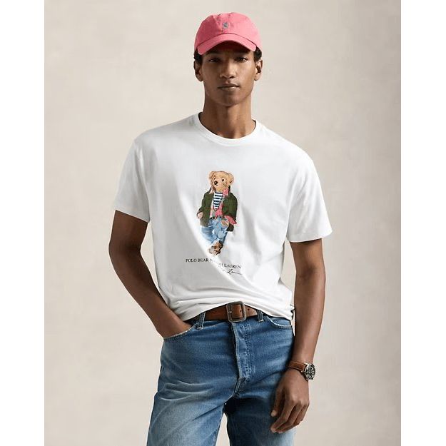 RALPH LAUREN Classic Fit Polo Bear Jersey T-Shirt