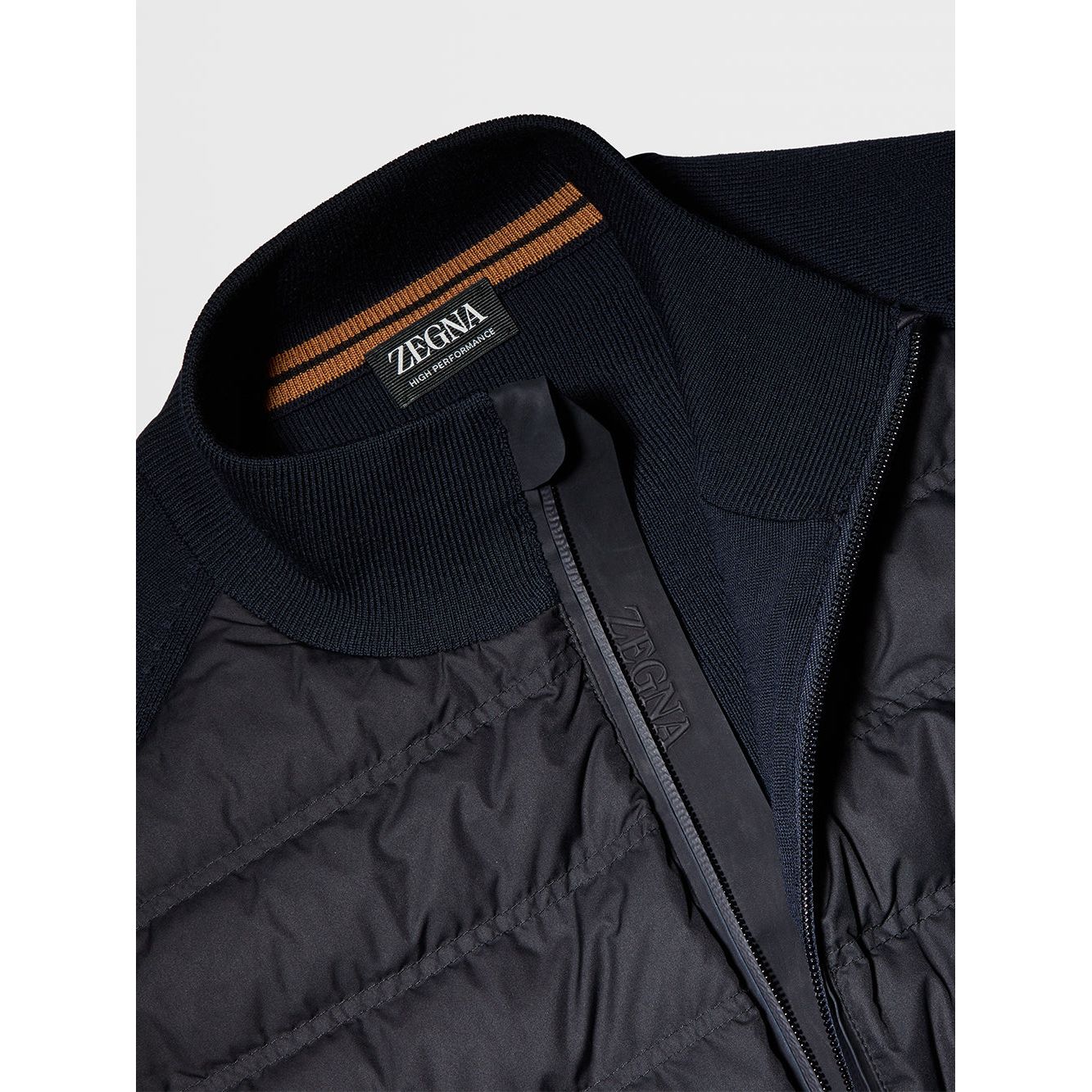 ZEGNA Navy Blue High Performance™ Wool Vest