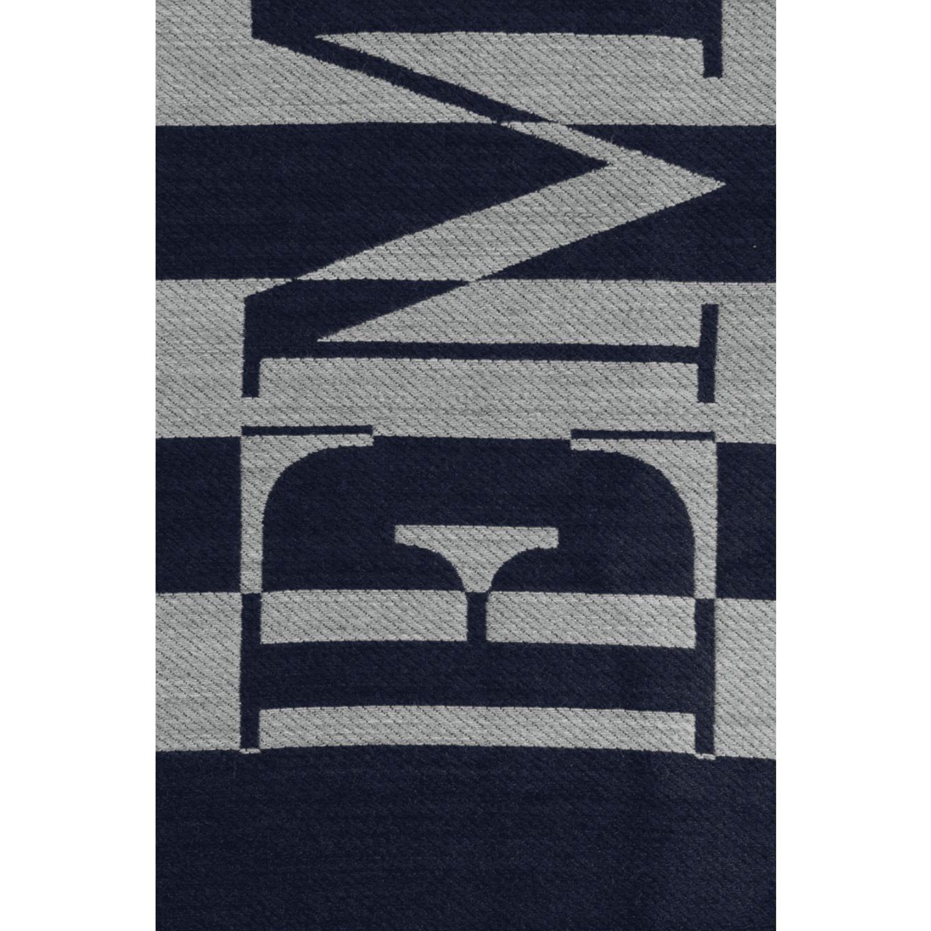 EMPORIO ARMANI logo-jacquard scarf