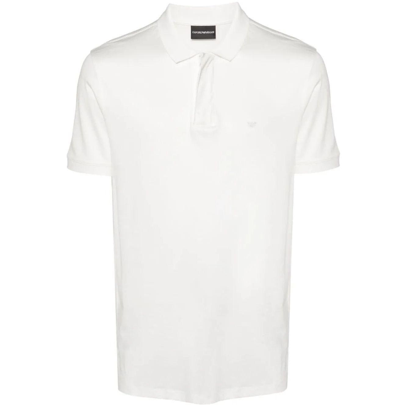 EMPORIO ARMANI rubberised-logo polo shirt