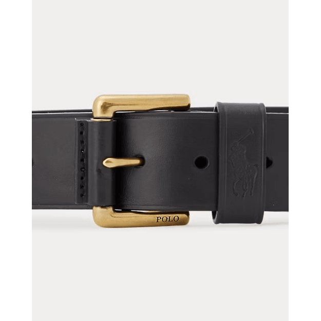 RALPH LAUREN Leather Dress Belt