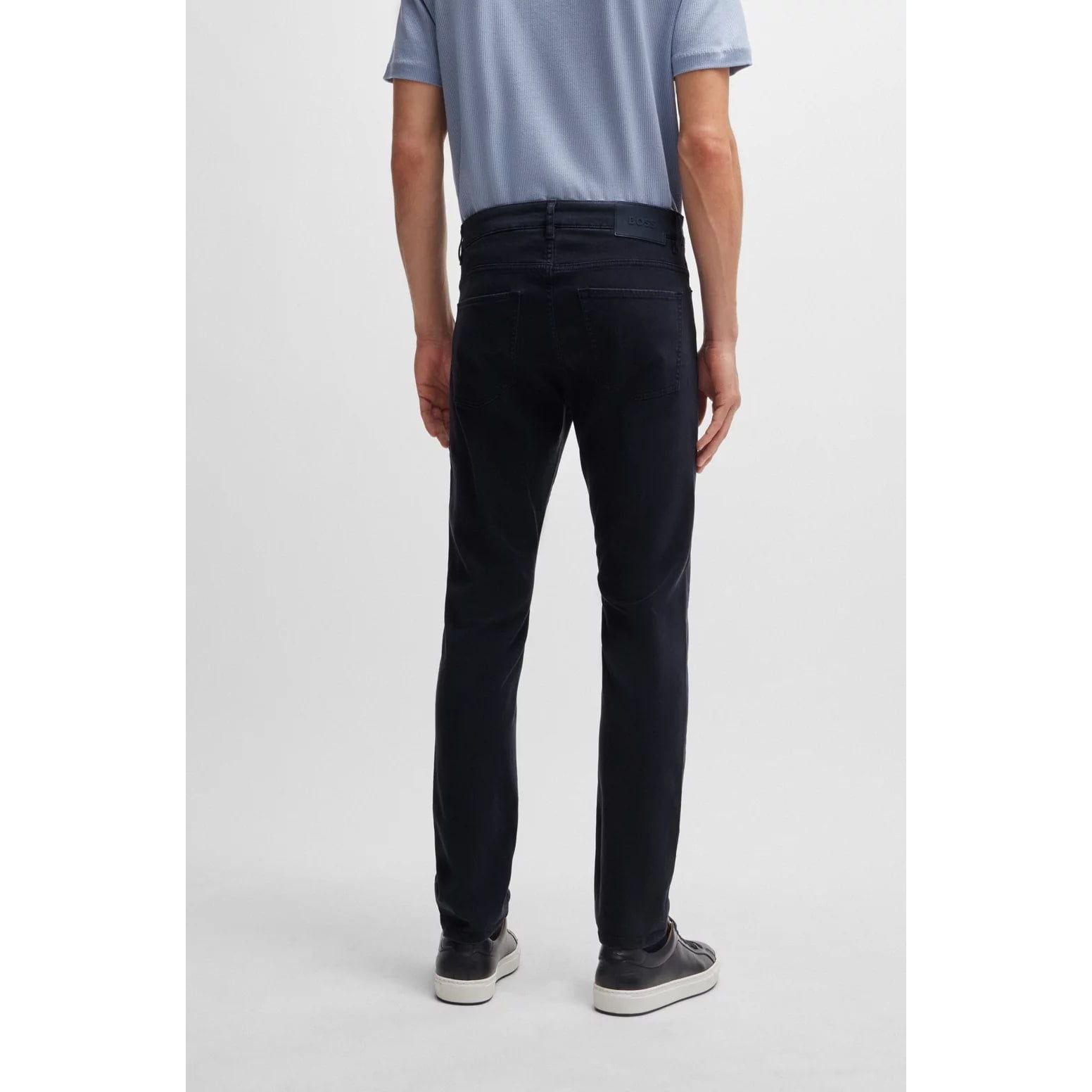 BOSS DELAWARE SLIM-FIT JEANS IN SOFT STRETCH DENIM