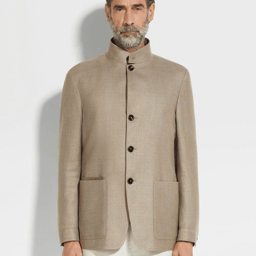 Load image into Gallery viewer, ZEGNA CASHMERE SILK AND LINEN IL CONTE JACKET
