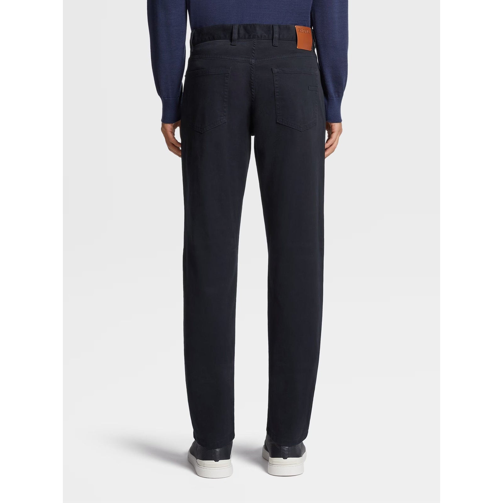 ZEGNA STRETCH COTTON ROCCIA JEANS