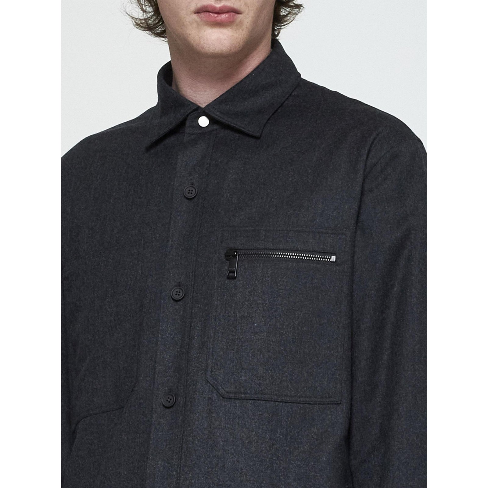 ZEGNA TECHMERINO OVERSHIRT