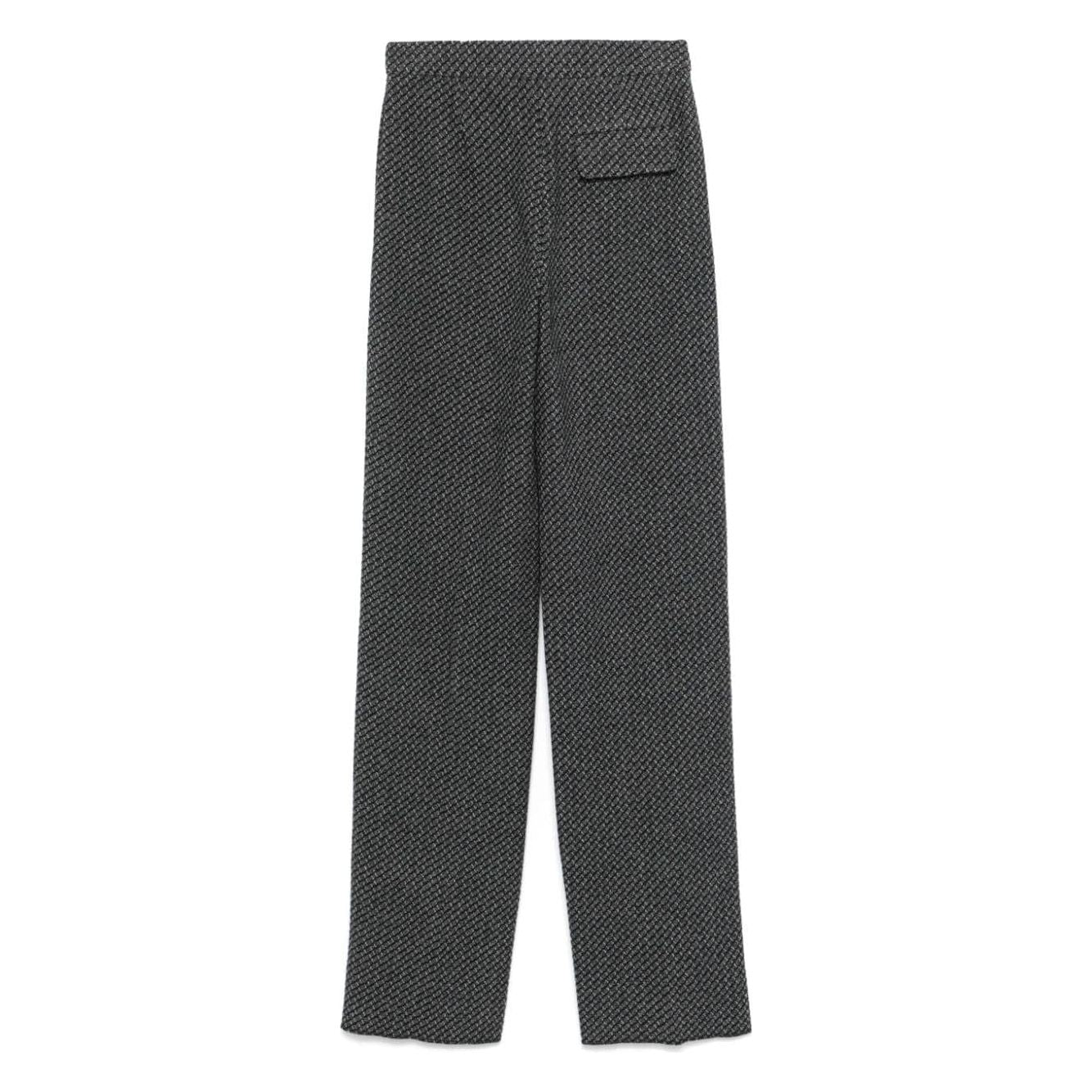 EMPORIO ARMANI pattern-jacquard trousers