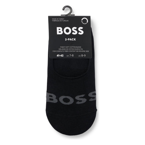 Load image into Gallery viewer, BOSS TWO-PACK OF INVISIBLE SOCKS WITH LOGO DETAILS - Yooto
