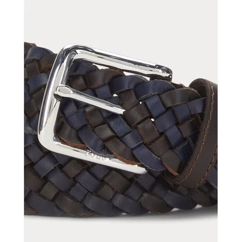 Load image into Gallery viewer, RALPH LAUREN Braided Leather Belt
