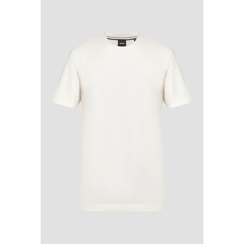 Load image into Gallery viewer, BOSS COTTON JERSEY T-SHIRT WITH RUBBER PRINTED LOGO - Yooto
