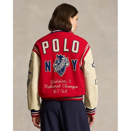 Load image into Gallery viewer, RALPH LAUREN Letterman Jacket
