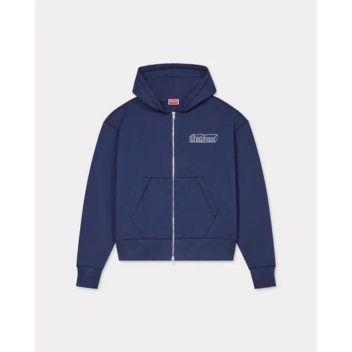 Load image into Gallery viewer, KENZO KUBE EMBROIDERED ZIPPED HOODIE
