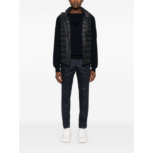 Load image into Gallery viewer, EMPORIO ARMANI logo-flocked sweater
