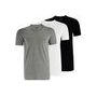 BOSS THREE-PACK OF LOGO-EMBROIDERED T-SHIRTS IN COTTON