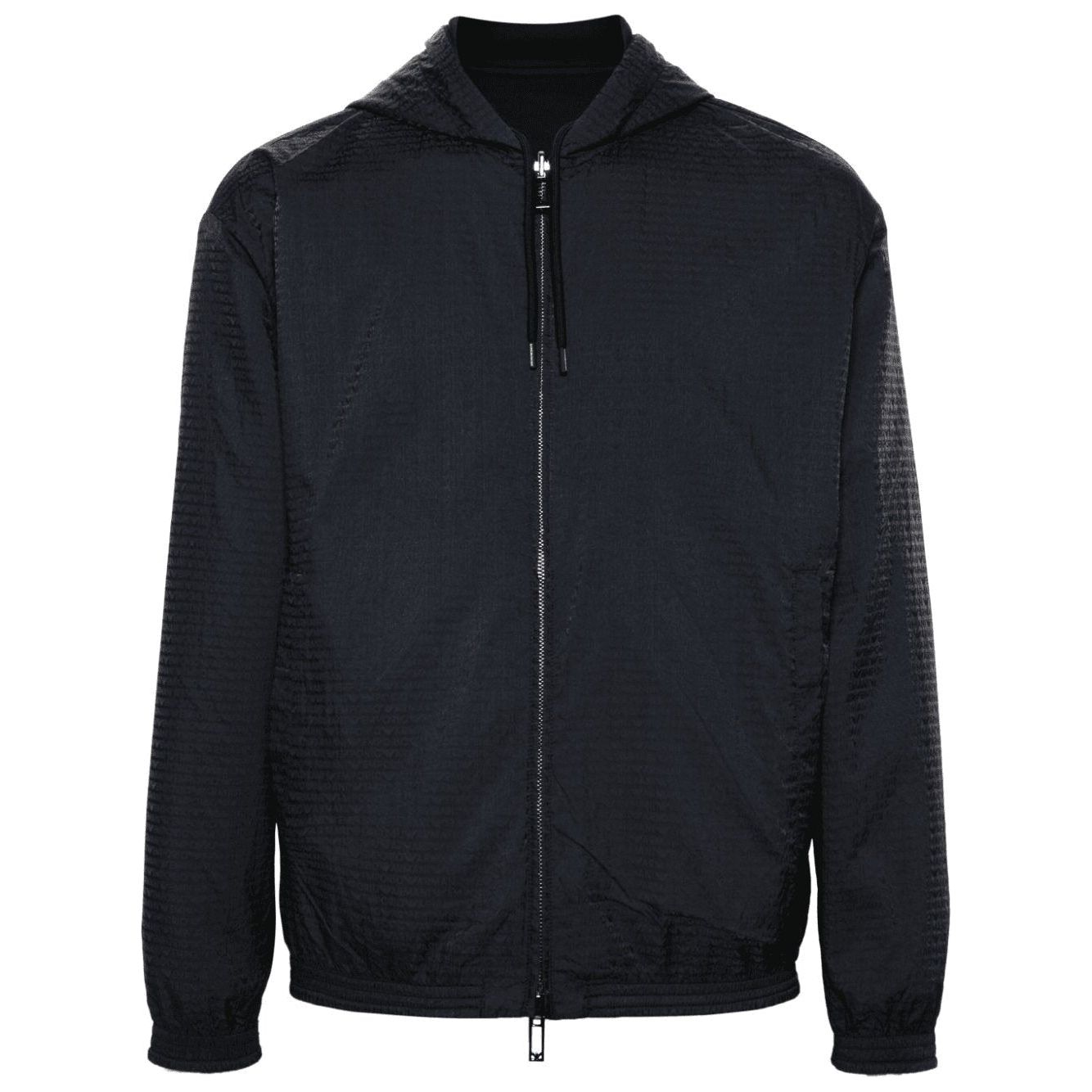 EMPORIO ARMANI reversible zip-up hoodie