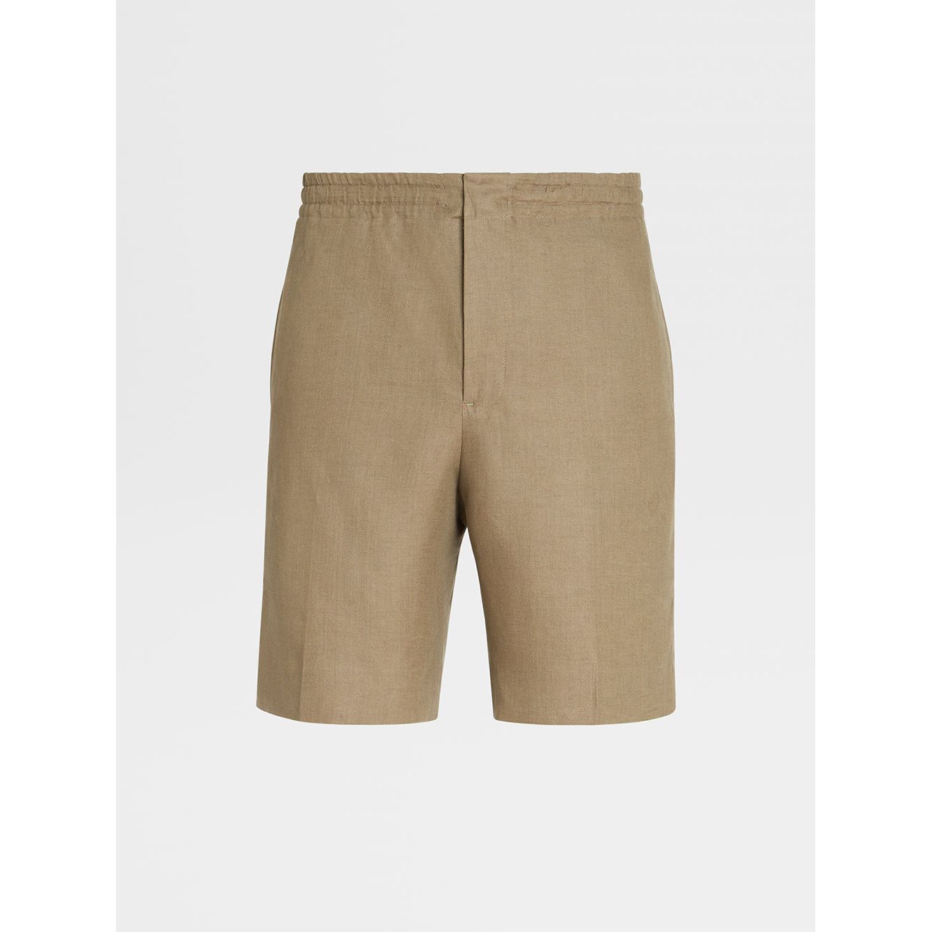 ZEGNA OASI LINO SHORT PANTS