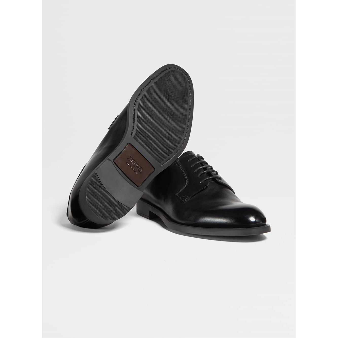 ZEGNA NEW CLASSIC FLEX PLAIN DERBY