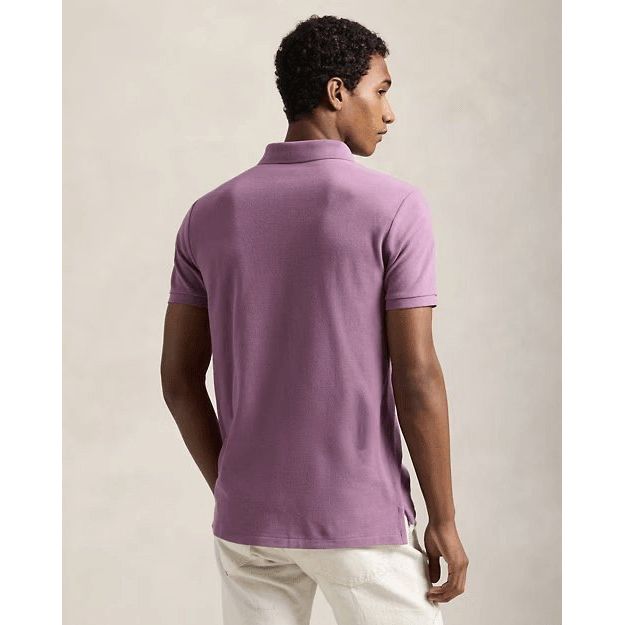 RALPH LAUREN Custom Slim Fit Mesh Polo Shirt