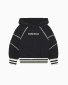 Load image into Gallery viewer, EMPORIO ARMANI Comfort-fit, hooded sweatshirt in jersey, with piping and logo embroidery
