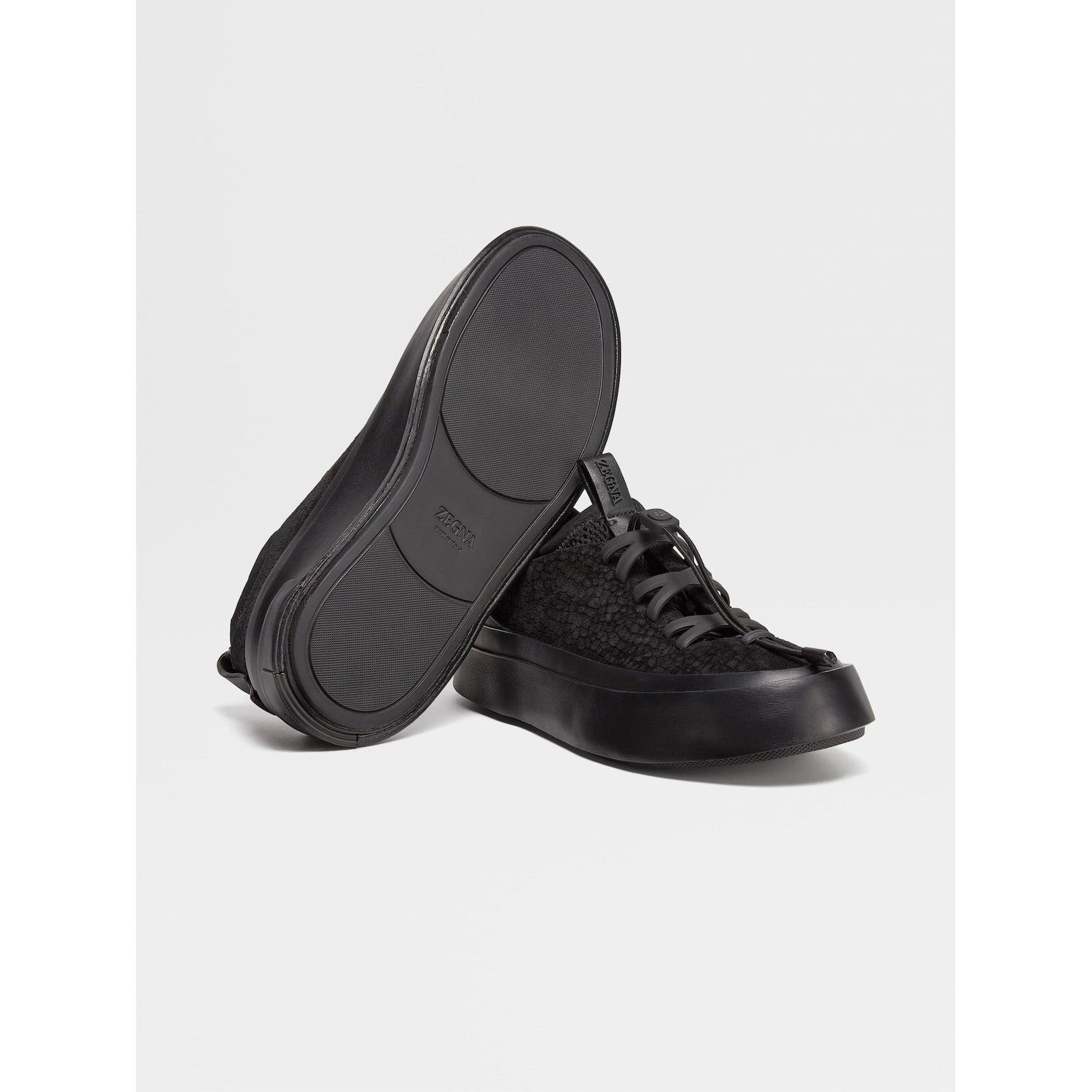 ZEGNA Suede Triple Stitch™ MRBAILEY® Sneakers