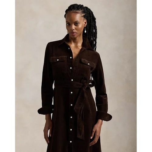 Load image into Gallery viewer, RALPH LAUREN Cotton Corduroy Shirtdress
