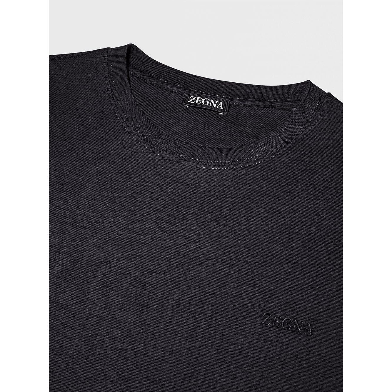 ZEGNA PURE COTTON T-SHIRT