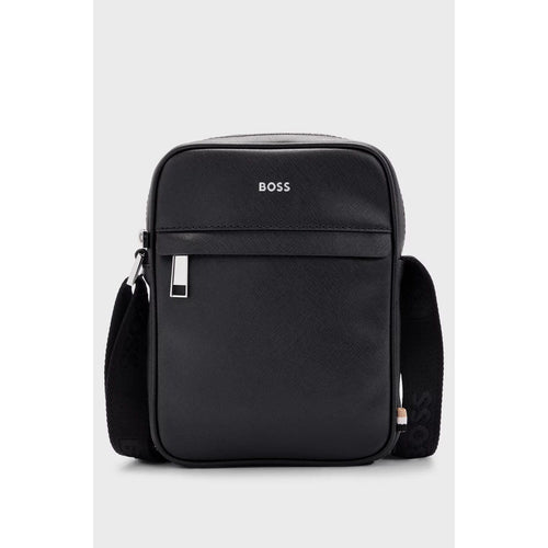 Load image into Gallery viewer, BOSS REPORTER BAG WITH SIGNATURE STRIPE AND LOGO DETAIL
