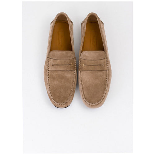 Load image into Gallery viewer, SUEDE HIGHWAY DRIVING SHOE WITH L&#39;ASOLA BAND
