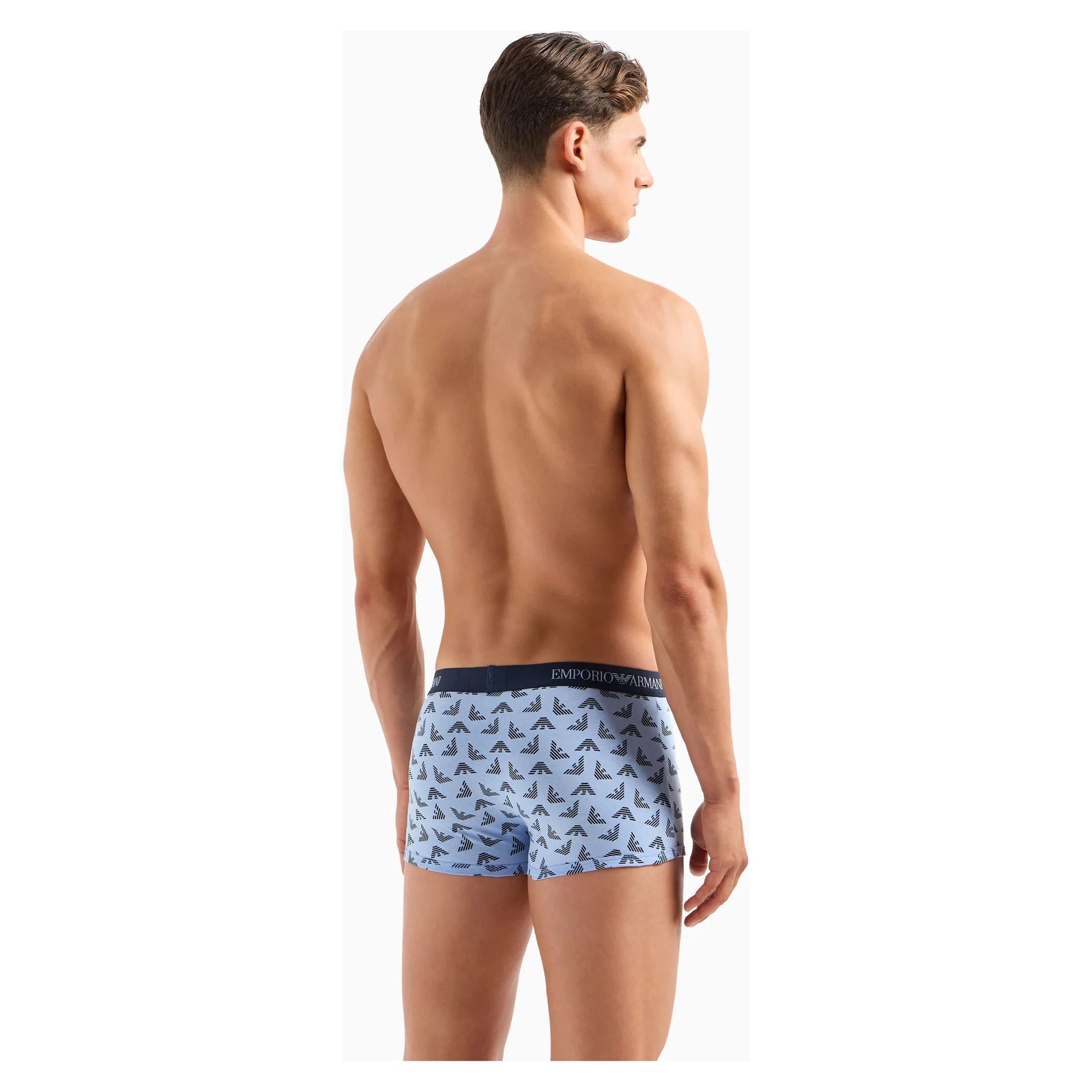 EMPORIO ARMANI THREE-PACK OF PURE COTTON BOXER BRIEFS