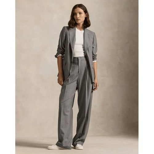 Load image into Gallery viewer, RALPH LAUREN Wool-Blend Flannel Straight-Leg Trouser
