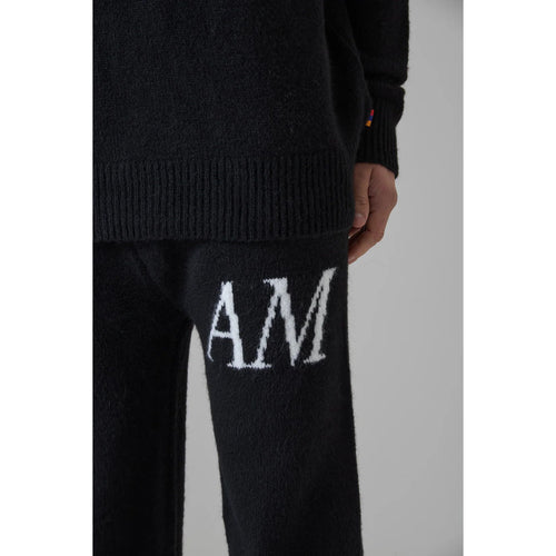 Load image into Gallery viewer, AZAT MARD DARK SAGE KNITWEAR PANTS
