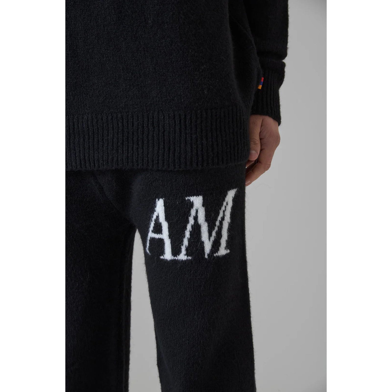 AZAT MARD DARK SAGE KNITWEAR PANTS