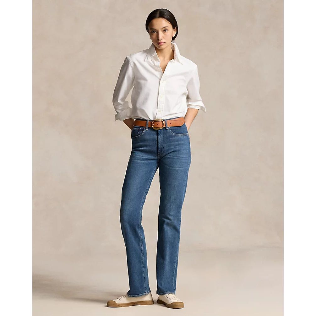 RALPH LAUREN High-Rise Straight Jean