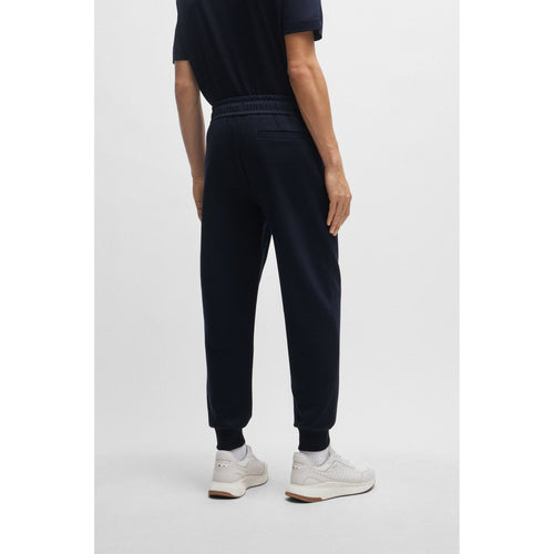 Load image into Gallery viewer, BOSS COTTON BLEND SWEATPANTS WITH MESH TRIM - Yooto
