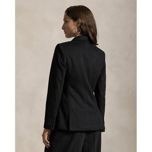 Load image into Gallery viewer, RALPH LAUREN Logo-Crest Brushed Blazer
