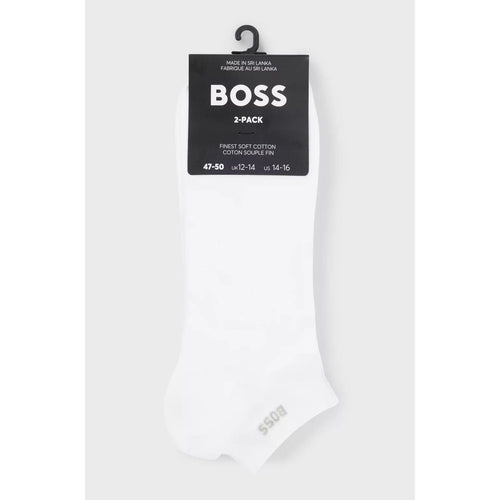 Load image into Gallery viewer, BOSS TWO-PACK OF ANKLE-LENGTH SOCKS IN STRETCH FABRIC
