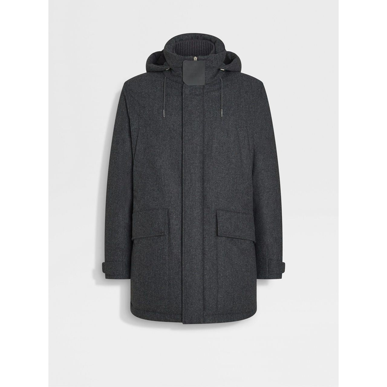 ZEGNA TECHNICAL MERINO WOOL PARKA