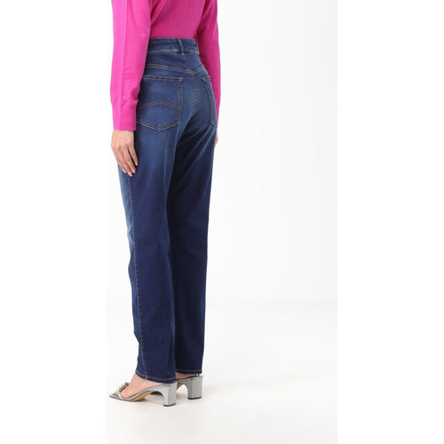 Load image into Gallery viewer, EMPORIO ARMANI J36 MID-RISE STRAIGHT-LEG JEANS IN A WORN-LOOK LYOCELL-BLEND STRETCH DENIM - Yooto
