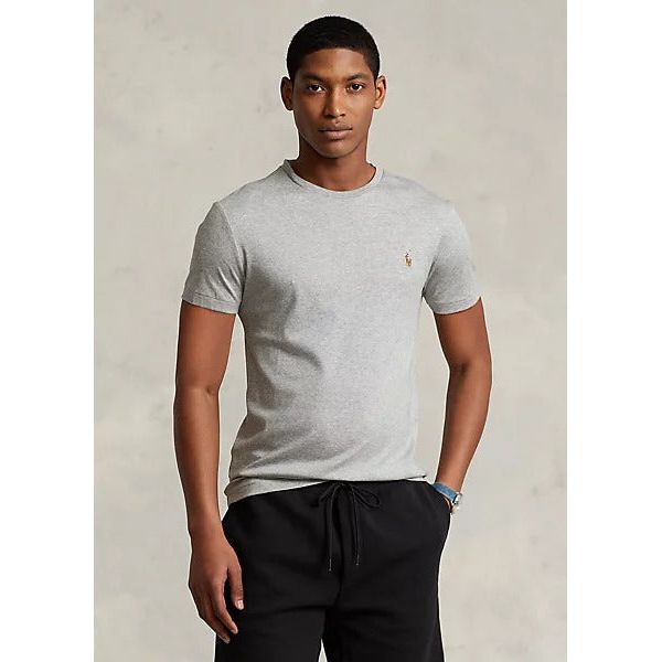 POLO RALPH LAUREN CUSTOM SLIM FIT SOFT COTTON T-SHIRT - Yooto