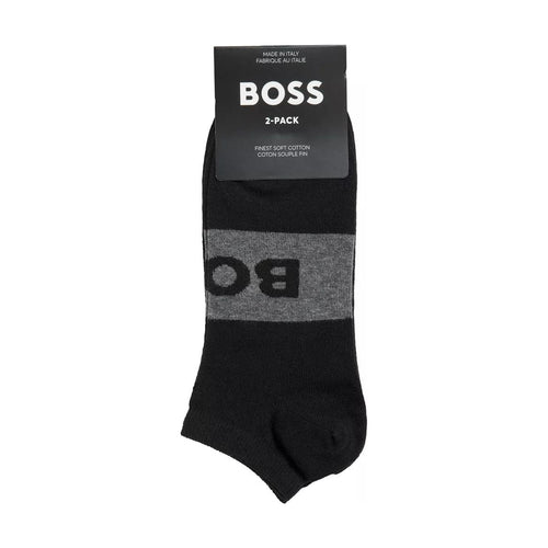 Load image into Gallery viewer, BOSS TWO-PACK OF ANKLE-LENGTH SOCKS IN STRETCH FABRIC - Yooto
