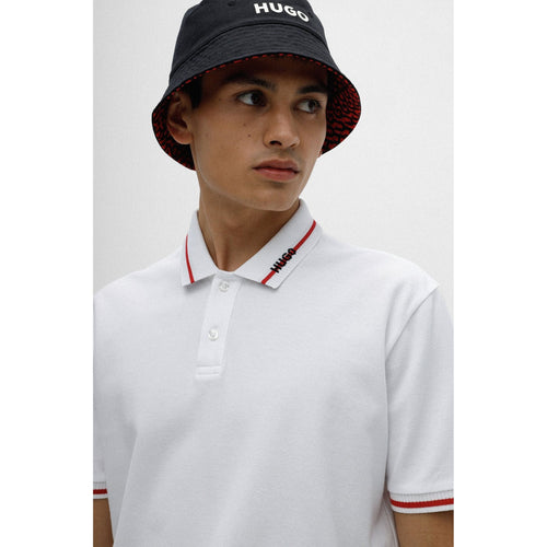 Load image into Gallery viewer, COTTON-PIQUÉ POLO SHIRT WITH LOGO COLLAR - Yooto
