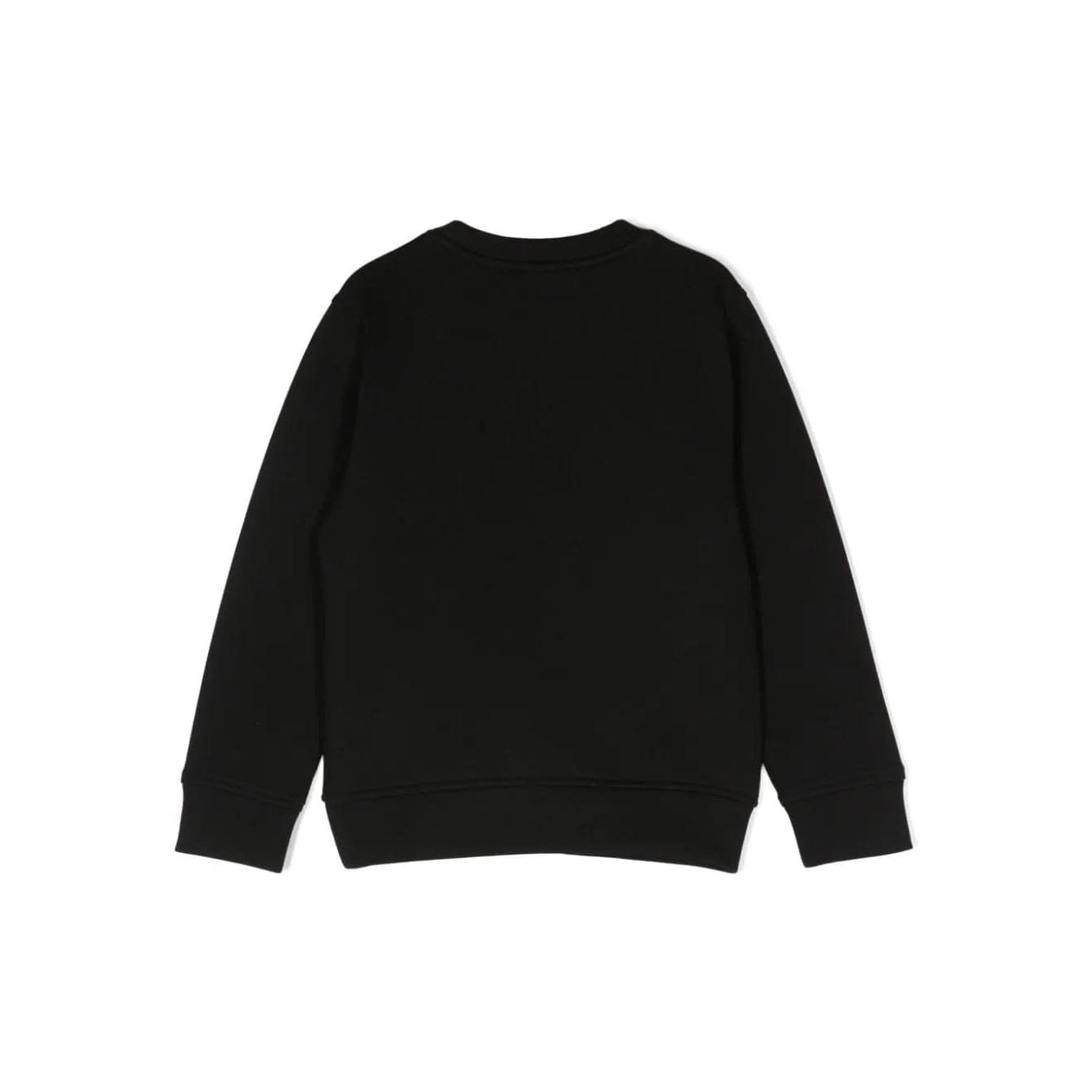 EMPORIO ARMANI KIDS LOGO-EMBROIDERED COTTON-BLEND SWEATSHIRT - Yooto