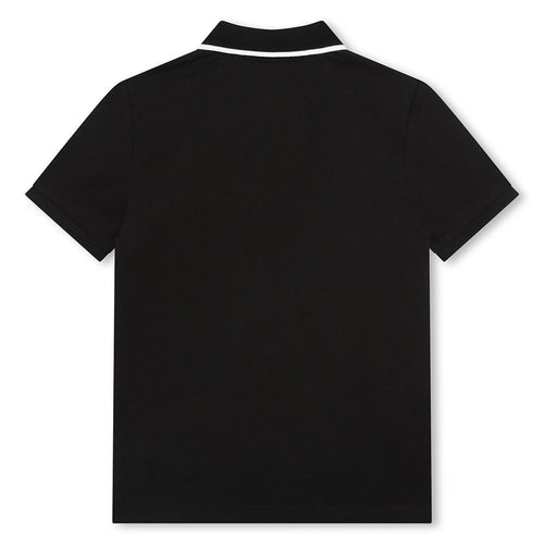Load image into Gallery viewer, BOSS KIDS&#39; POLO SHIRT IN STRETCH COTTON WITH SIGNATURE STRIPE - Yooto
