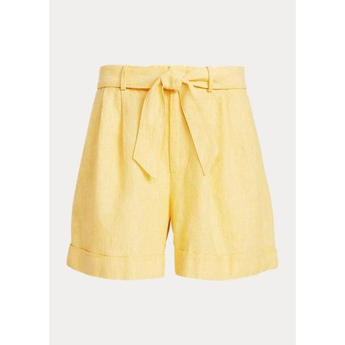Load image into Gallery viewer, Polo Ralph Lauren Belted Linen Pleated Short - Yooto
