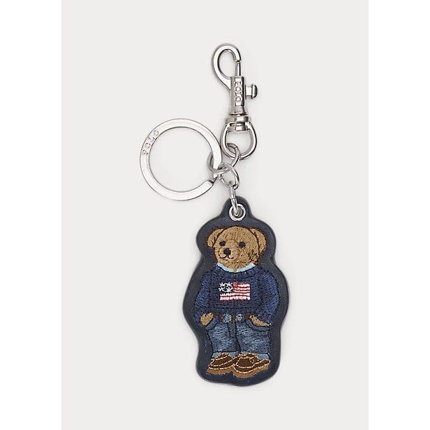 POLO RALPH LAUREN POLO BEAR LEATHER KEY FOB - Yooto