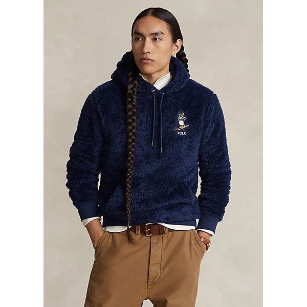 POLO RALPH LAUREN POLO BEAR PILE FLEECE HOODIE - Yooto