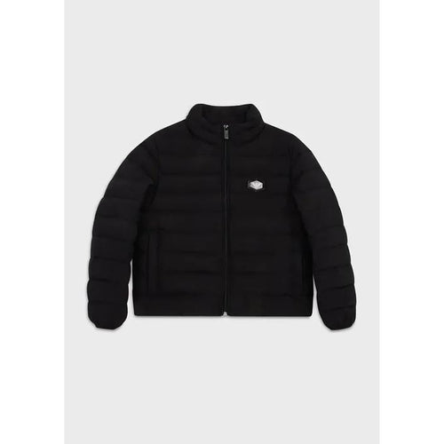 Load image into Gallery viewer, EMPORIO ARMANI KIDS QUILTED-NYLON PUFFER JACKET WITH RECYCLED DOWN AND FULL-LENGTH ZIP - Yooto
