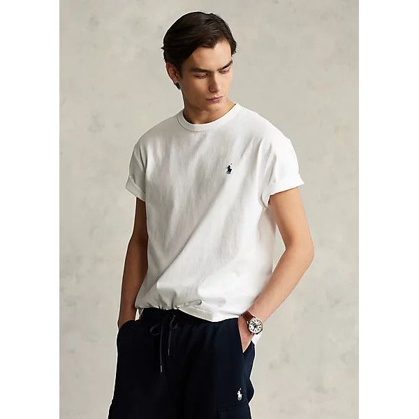 POLO RALPH LAUREN CLASSIC FIT HEAVYWEIGHT JERSEY T-SHIRT - Yooto