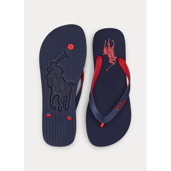 POLO RALPH LAUREN BOLT PONY FLIP-FLOP - Yooto