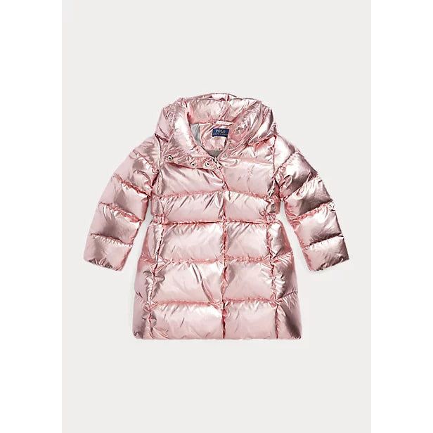 POLO RALPH LAUREN WATER-REPELLENT METALLIC DOWN JACKET - Yooto