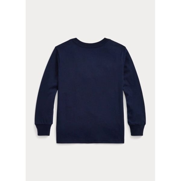 Polo Ralph Lauren Polo Bear Cotton Long-Sleeve T-Shirt - Yooto